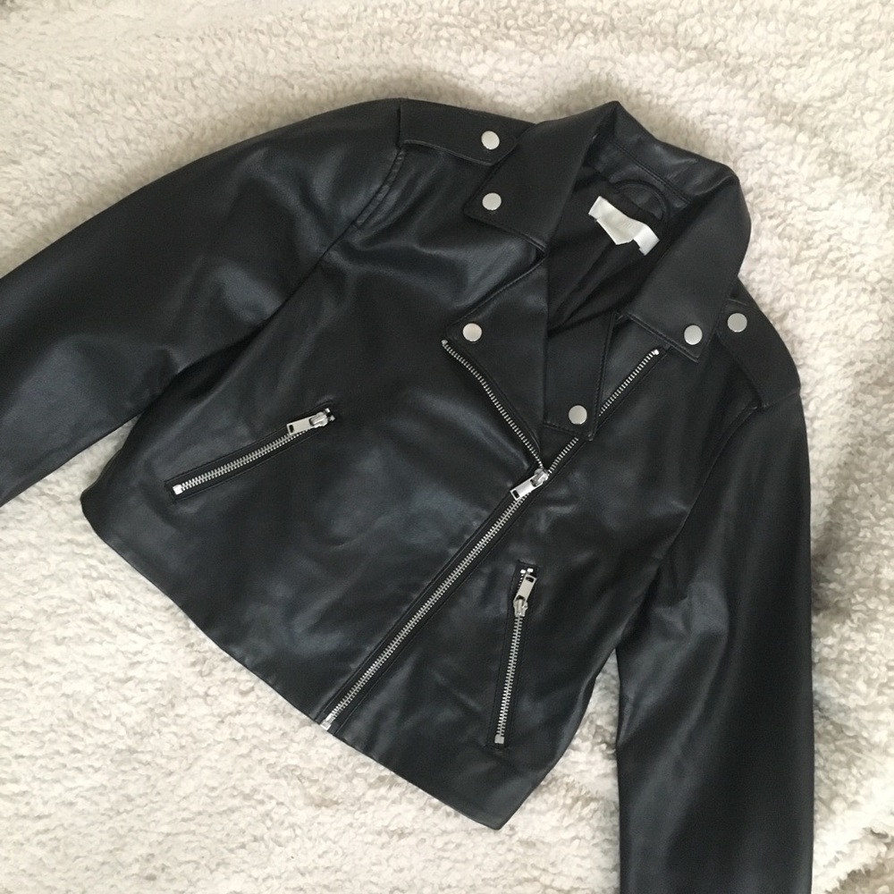 H&M Faux Leather Jacket